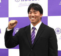 【ドラフト】ヤマハの右の大砲・清水智裕「ビックリ」中日から６位指名　「勝つ監督さん」工藤公康新監督の印象語る