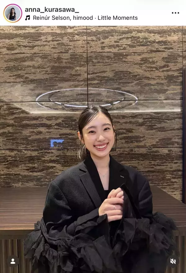 ２１歳大河女優が超ミニショット「ほっそーい」脚に「ビックリ」「大河の役と違い過ぎ」「大人っぽ」倉沢杏菜