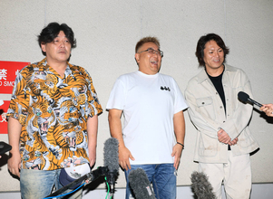 脳梗塞から復帰のサンド伊達みきお、報道陣前に元気な姿「仕事するって楽しい！」　言語は「７割５分ぐらい（回復）」　今後は「仕事しながらリハビリ」