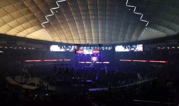 観衆４万６９１３人超満員札止め…新日本プロレス「棚橋弘至引退試合」東京ドーム動員数発表…当日券なし全席完売