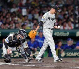 【阪神】大竹耕太郎、移籍後最短の２回０／３を６安打３失点で降板　投手に押し出し四球で先制点献上　度会隆輝の右前打でさらに２点を与える