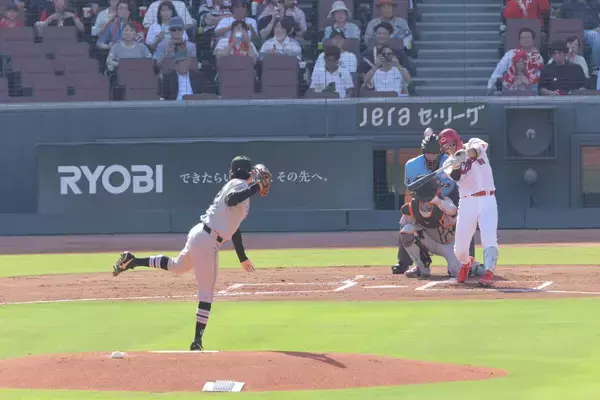 【広島】中村奨成が初回先頭初球弾　１番起用に応える２号で先制　今季は３度の２軍降格を経験　今月４日に４度目の１軍昇格