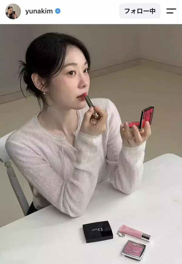 「なんてこった」キム・ヨナさん３６歳、パッチリ二重が印象的な近影「なんでそんなに美しいの？」「女神」