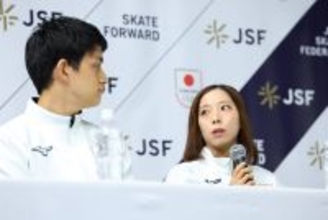 「りくりゅう」三浦璃来の左肩脱臼は軽傷を強調　２大会連続五輪へ「個人戦でのメダル獲得」目標