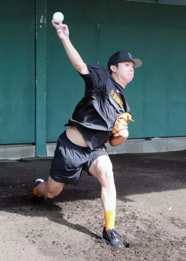 【巨人】田中瑛斗が今年初のブルペン投球　新球”宮古フォーク”も試投「手応えが出てきた」