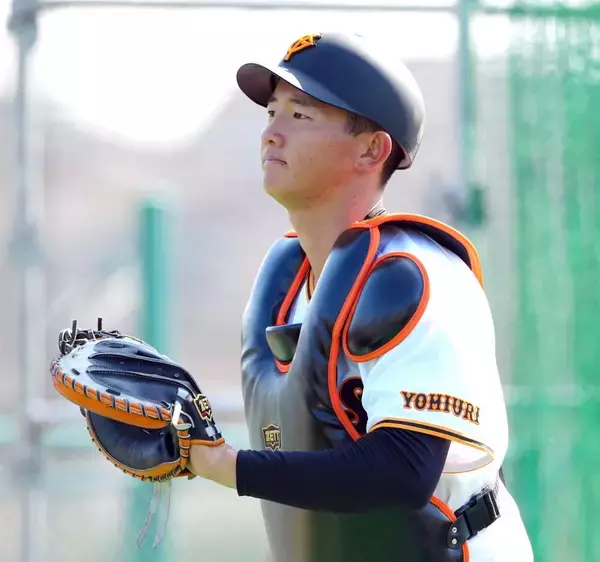 【巨人】育成３位・松井蓮太朗「達成感あって気持ちいいです」　３軍都城キャンプ初日を“完走”