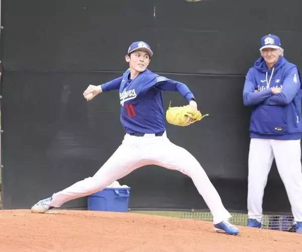 佐々木朗希がキャンプ初日からブルペン入り　ＷＢＣ不参加で先発ローテ奪取へ勝負のキャンプ