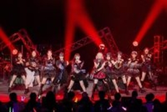 つばきファクトリー、全編バンド編成で全２０曲披露「今、音楽が作られていると実感」卒業発表した秋山眞緒も登場