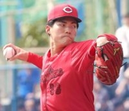 【広島】先発はドラ５・赤木晴哉　佛教大先輩の中日・大野雄大と投げ合い　ドラ１・平川蓮は欠場…中日戦スタメン
