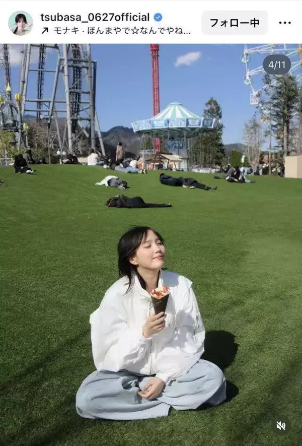 本田翼「ぬいでも白…」まぶしい白コーデ！「光がとんでもなく反射して」