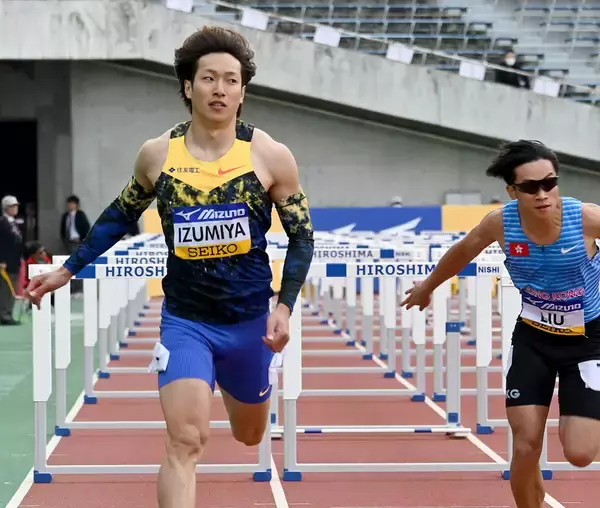 男子１１０Ｍ障害は泉谷駿介が優勝で「勝ち切れたことは評価」順大の古賀ジェレミーが２位に食い込む…織田記念