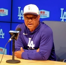 大谷翔平、右上腕二頭筋の張りから６日にも先発復帰へ　ロバーツ監督「明日は出場すると思う」　次回登板は「今日決める必要はない」