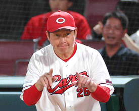 【広島】新井監督「ブルペンでも際立っている」鈴木健矢を絶賛　４回から継投「色々なことを想定」秋山翔吾には「本当に素晴らしい」／一問一答