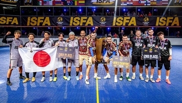 ストリートサッカーの日本代表が世界大会で初の３位入賞の快挙！「経験を日本に持ち帰り次の世代が世界に挑戦できる機会に」…世界２８か国が参加