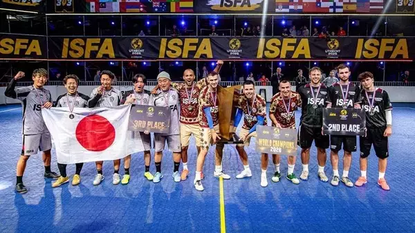 ストリートサッカーの日本代表が世界大会で初の３位入賞の快挙！「経験を日本に持ち帰り次の世代が世界に挑戦できる機会に」…世界２８か国が参加