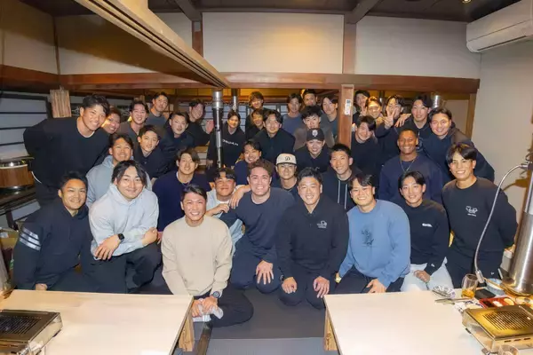 【巨人】松本剛が決起集会で「泉口とジョージが来てくれて」と後輩の気遣いに笑顔「いい雰囲気で練習できている」