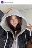 「「なんか寒くないな」めるる、パーカーのフードをかぶる姿にファンから「もう春きたかと思った」の声」の画像1