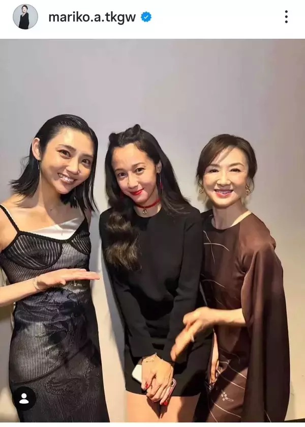 沢尻エリカ　女優仲間とレアショット！「３度見しました」美ぼうに驚がく「すっぴんも…」赤間麻里子が公開