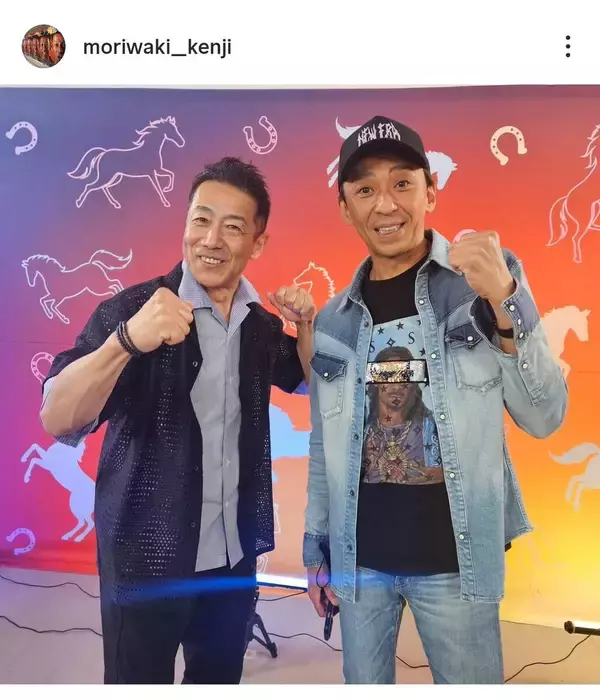 森脇健児「３０年ぶりに再会」元トップアイドルと２ショ！「わざわざ挨拶に…」ファン感動「懐かしい」
