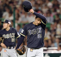 【オリックス】田嶋大樹が２回に暗転…２死無走者から４四死球で５失点　連続空振り三振からよもやのＫＯ