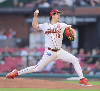 【楽天】エンジン全開！　前田健太が初勝利目指して好スタート　初回から１５０キロ超え連発