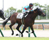 「【中京２Ｒ・２歳新馬】コントレイル産駒のレニュアージュが逃げ切り　松山弘平騎手「よく踏ん張ってくれました」」の画像1