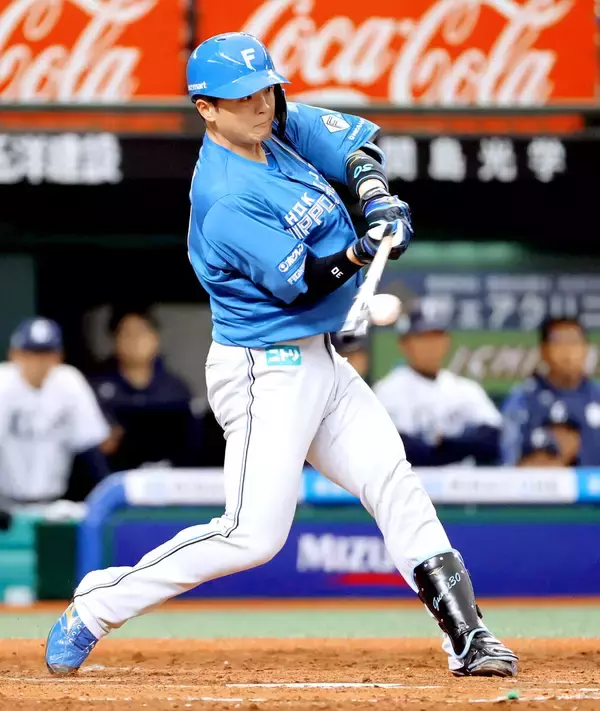 日本ハム】郡司裕也「必殺消える打球です。狙った通りに消えました」と 