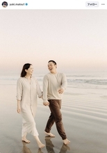 パドレス・松井裕樹、結婚７周年を報告！女優の妻との手つなぎショットが「こちらまで幸せ」と話題