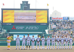 【阪神】ドラ１立石正広、トレード移籍の伏見寅威ら新入団選手が甲子園でお披露目