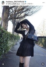 「この世の人じゃない美しさ」「美人過ぎて沼」「美の暴力」本田翼の透け感ある黒ミニワンピ姿にファン騒然！