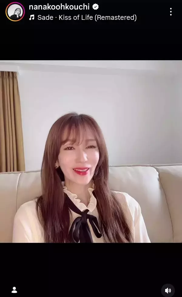 ４８歳・大河内奈々子　美ぼう健在！現在の姿　近況明かす「子どもが大きくなって…」「自分自身の変化も」