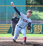 「【大学野球】ドラフト候補、近大・宮原廉は３回４失点「状態は良かったけれど…」　松丸新監督の初陣飾れず…関西学生」の画像1