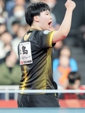 【卓球全日本】１８歳・松島輝空　張本智和をフルゲームで撃破　激闘制し史上２人目の高校生連覇に王手