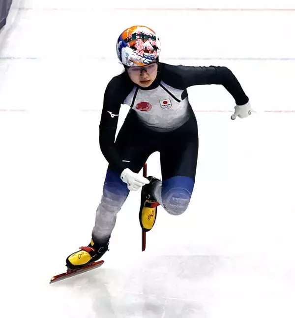 【五輪】２０歳の金井莉佳　五輪初戦は準々決勝敗退も「自己ベストも出て、本当に良い経験」…ショートトラック女子５００Ｍ