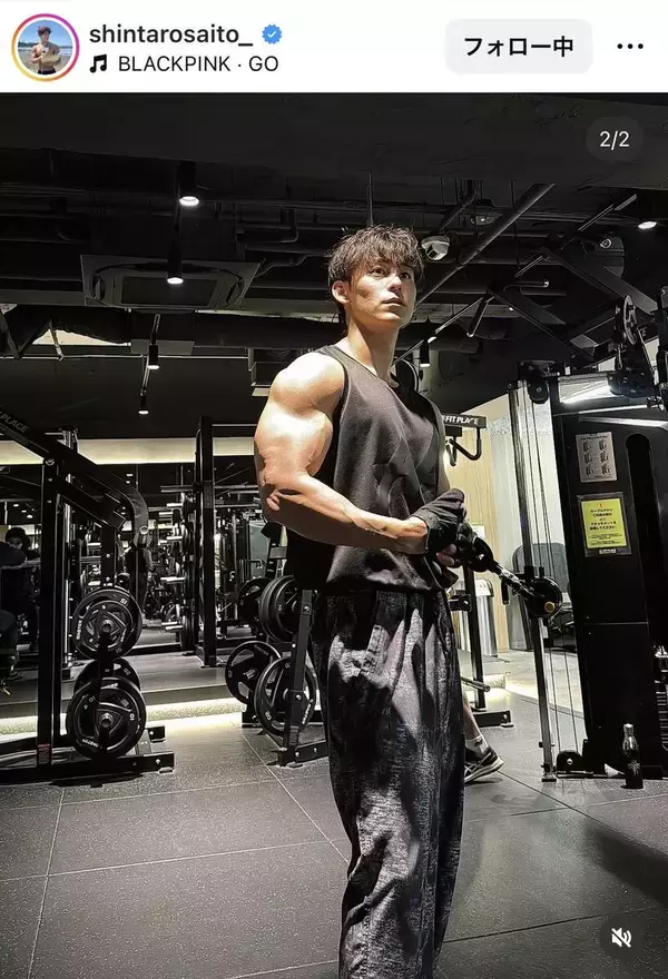 肉体美が話題のＴＢＳ・齋藤慎太郎アナ、圧巻の二の腕にフォロワー驚がく！　「凄い」「カッコいい」