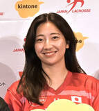 「【ラクロス】日本の守護神、藤田瑠奈主将　「音速」超えで世界の頂点目指す　「光の速さで海外選手のシュートを止める」　２４日開幕の世界選手権に向け女子代表が会見」の画像1