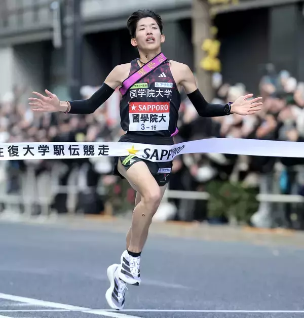 【箱根駅伝】国学院大は過去最高の２位　７区・高山豪起が区間新、３連覇の青学大に続く
