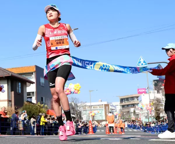 【青梅マラソン】女子３０Ｋは座間栞が優勝「来年度中にマラソンに挑戦したい」「いつかは日の丸を背負える選手に」