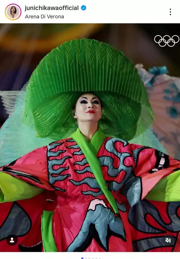 ミラノ五輪閉会式に登場した日本人俳優・市川純「二つの国を代表できたこと、本当に光栄」美しい素顔も公開