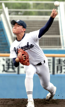 【高校野球】静高のエース左腕・鈴木颯真が完封スタート　三塁踏ませず２安打１３奪三振　最速１３５キロから１４２キロにアップし「球威や球の回転数も上がった」