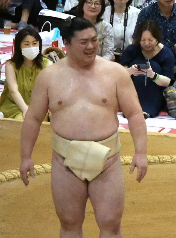 時疾風、仙台巡業で霧島らと計６番「地元で胸を出してもらってありがたい」　同じ宮城出身の卓球・張本兄妹の快挙にも刺激