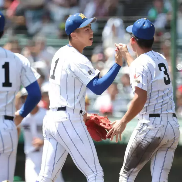 【甲子園】健大高崎、春夏通じて史上初の３度目「１－０」勝ち　青柳監督も仰天「まさか」「びっくり」「信じられない」…５試合で失点わずか「２」で決勝進出