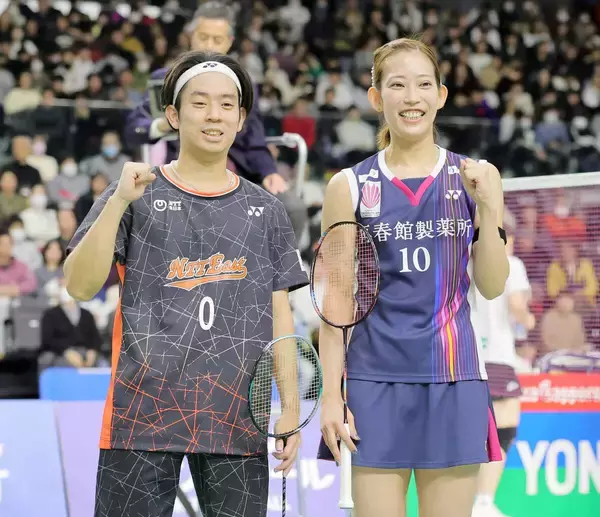 【バドミントン】松山奈未と緑川大輝ペアが決勝進出　緑川は斎藤夏との元ペア対決に勝利