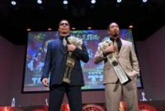 ＩＷＧＰ　ＧＬＯＢＡＬ王者・辻陽太、「ＩＷＧＰ世界王者」ＴＡＫＥＳＨＩＴＡとの２冠統一戦へ決意「間違いなく人生の大一番」…１・４東京ドーム前日会見