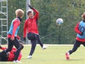 キングカズは元気です　Ｊ３福島の三浦知良がミニゲームでゴール「ここまで順調に来ている」