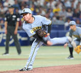 「【阪神】先発・村上頌樹が７回６安打２失点の粘投　序盤は不安定も尻上がりに状態を上げる」の画像1