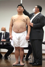 【大相撲】元ラグビーＵ―２０日本代表・原口慎太郎、異色の挑戦へ決意「相撲界に入って良かったと言ってもらえるような立場に」　新弟子検査で体格基準パス