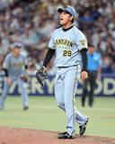 「【阪神】藤川球児監督、はるとらバッテリーに「非常に球数も少なく、普段通りの高橋」８回２失点で１１勝目」の画像1
