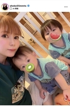 中川翔子の双子「ますますイケメン」「あっという間に大きく」！家族全員のアクシデント発生も「やっとひと息」