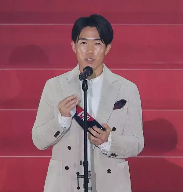 ＭＦ佐藤龍之介、ベストヤングプレーヤー賞に「自分が取れると思っていたが、いざ言われるとうれしい」